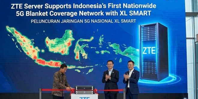 ZTE Server Supports Indonesia’s First Nationwide 5G Blanket Coverage Network with XLSMART