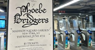 Phoebe Bridgers Announces ‘Live at Madison Square Garden’ EP Available For Download Exclusively On Tidal