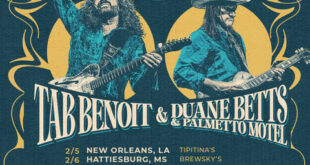 Tab Benoit & Duane Betts Launch ‘The Southern Gentlemen’ Tour 2027; First Date: Tipitina’s
